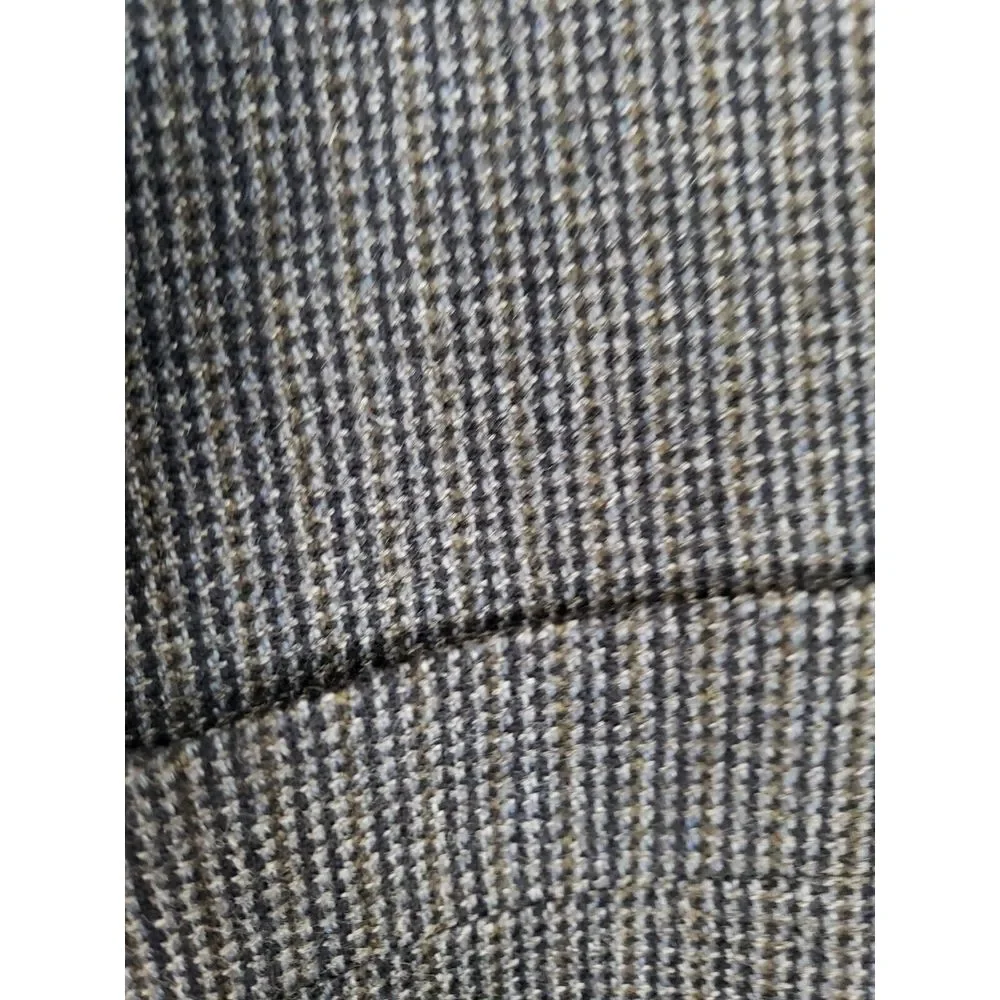 Chaps Wool Sports‎ Coat Navy Blue Jacket Blazer 44L Two Button Closure